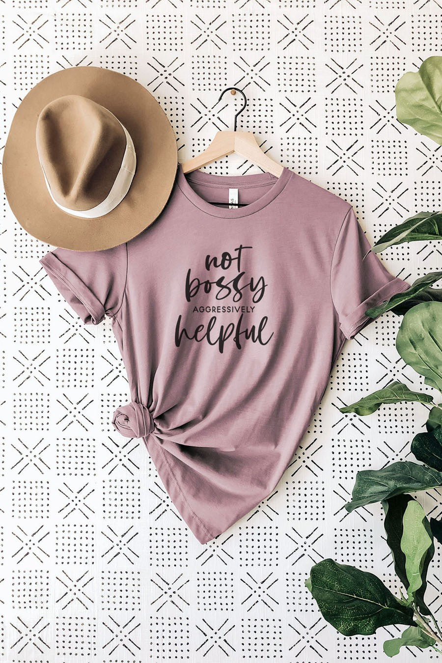 Not Bossy, Aggressively Helpful Tee
