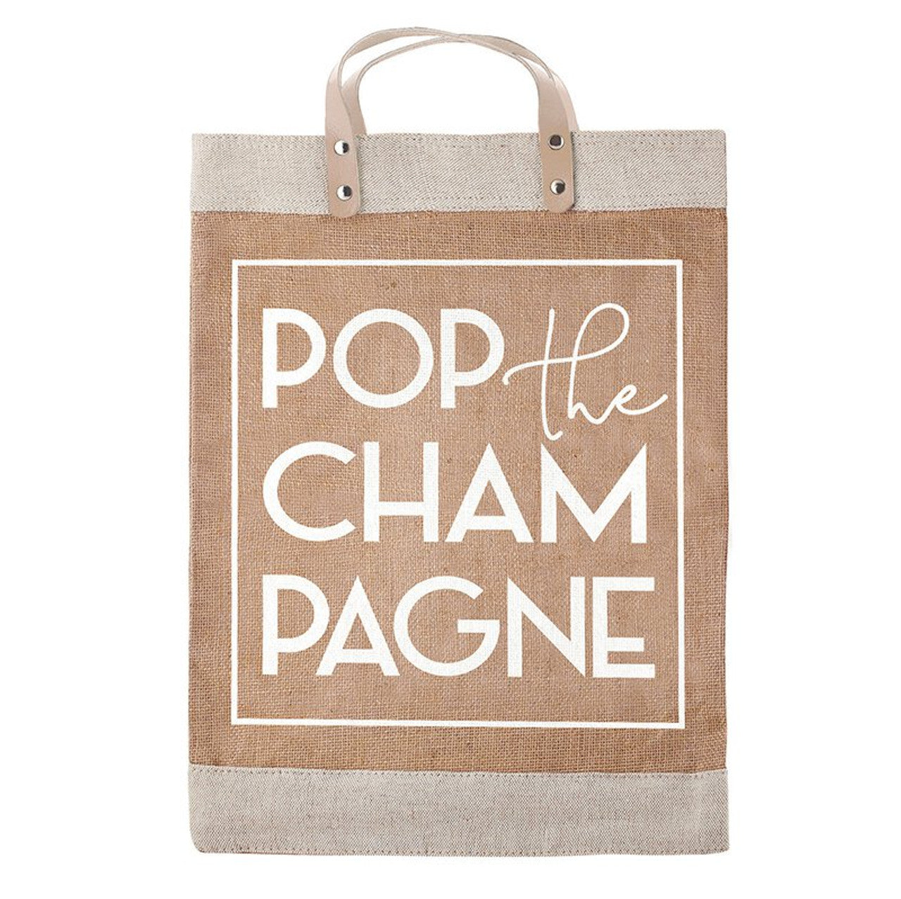 Farmers Market Tote - Pop the Champagne